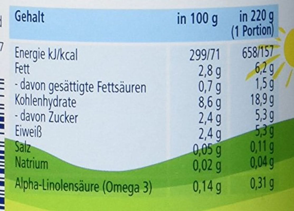 Hipp Pasta Bambini - Lasagne med grøntsager, pakke med 6 (6 X 220 g) Mor og barn Naty Shop