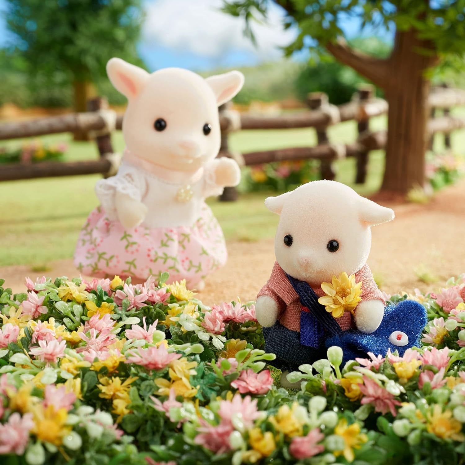 Sylvanian Families 5622 Familia de Capre - Figurine pentru Casă de Păpuși