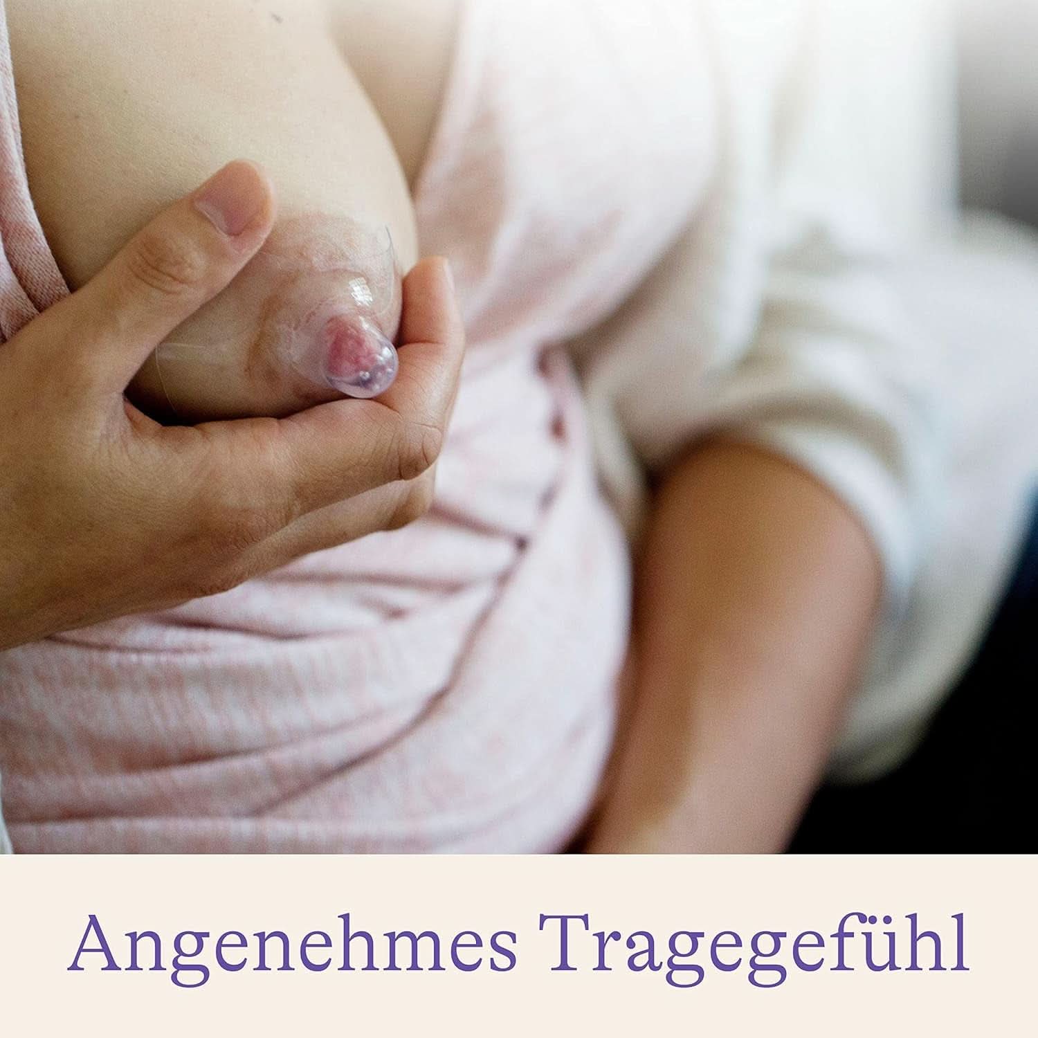 Lansinoh Stillhütchen 20 Mm (Größe 1), 2 Stück Inkl. Opbevaringsboks - Angenehmes Tragegefühl - Trotz Anlegeschwierigkeiten Weiter Stillen Accessories Mad og Amning Bebe Naty Shop