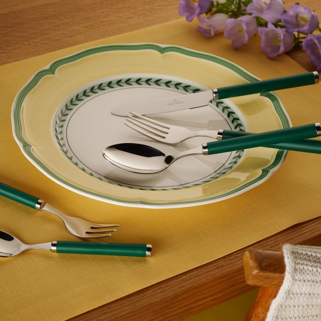 Villeroy & Boch - Set de tacâmuri Play! Green Garden, 30 piese Bucatarie Naty Shop