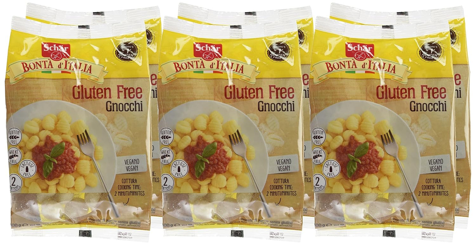 Glutenfri gnocchi, 300 g, pakke med 6 stk