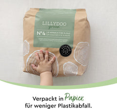 LILLYDOO Eco-bleer, størrelse 5 (11-16 kg), månedlig æske (125 stk.)