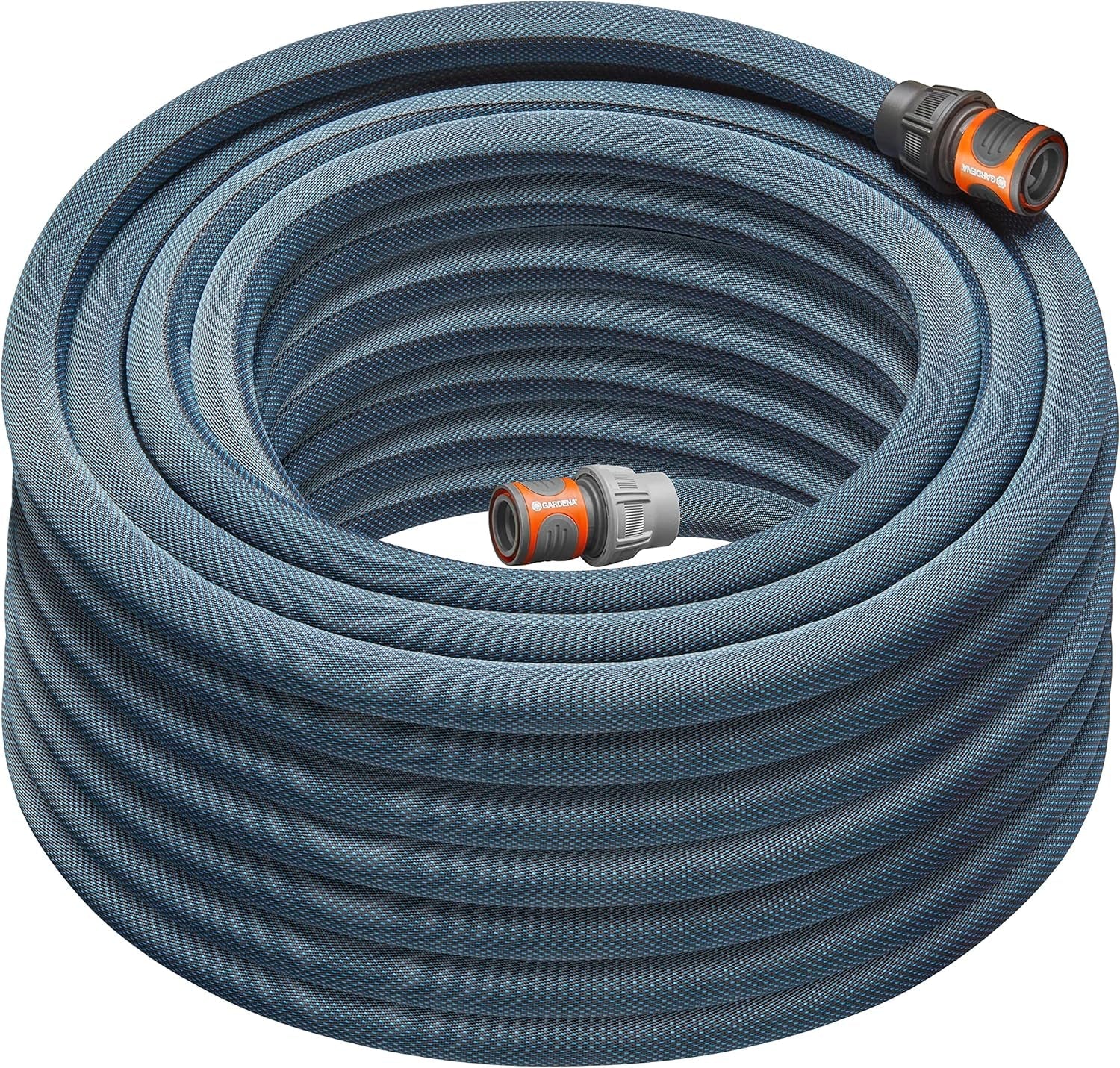 Set Gardena Liano Xtreme 3/4 inch, 25m: Furtun de grădină extrem de robust din material textil, cu furtun interior din PVC, ușor, rezistent la intemperii (18482-20)