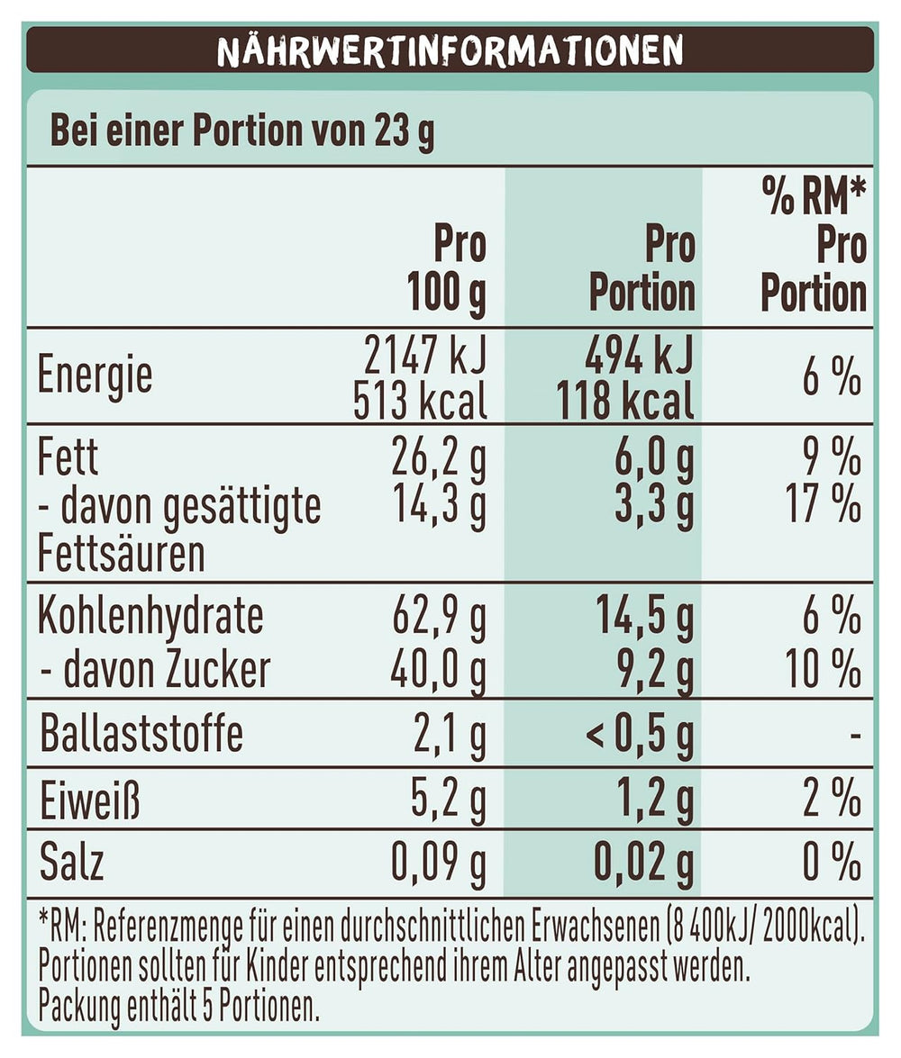 Nestlé Gingerbread, en lækker og sprød snack med honningkagesmag, dækket af mælkechokolade og raffineret med dekorative striber af mørk chokolade, 1 pakke (1 x 115g)