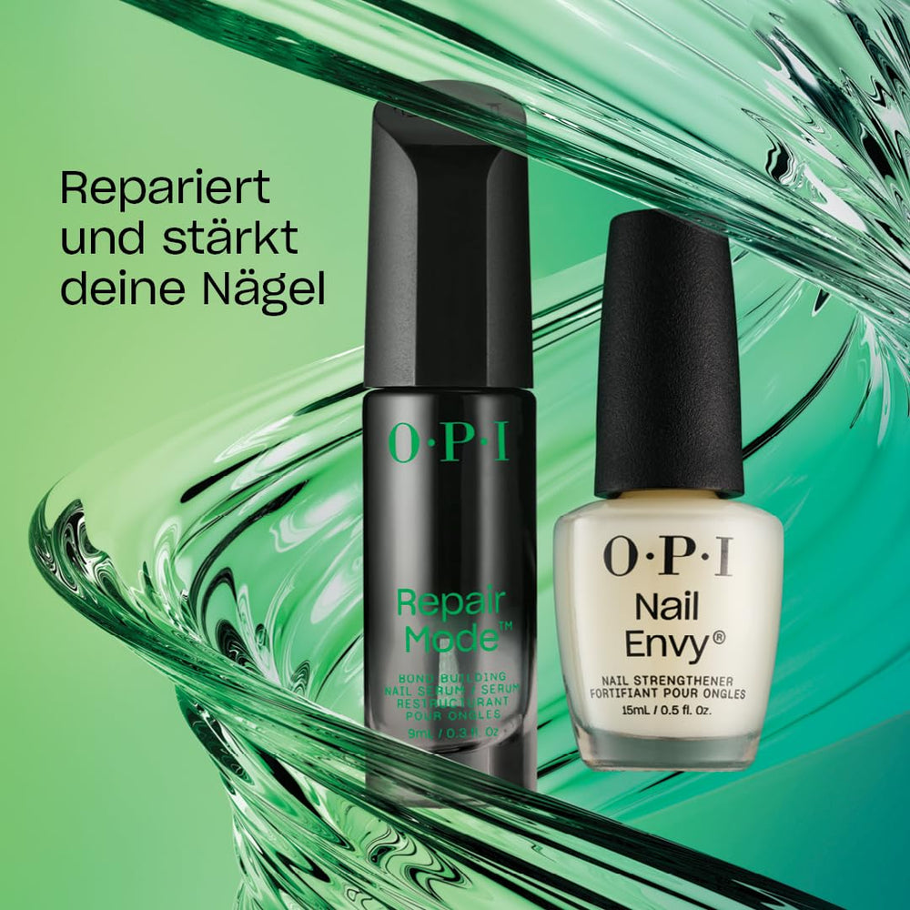 OPI Repair Mode – vegansk serum til pleje af beskadigede negle – Nail Bonding serum reparerer neglenes keratinstruktur indefra – for stærke og modstandsdygtige negle på 6 dage