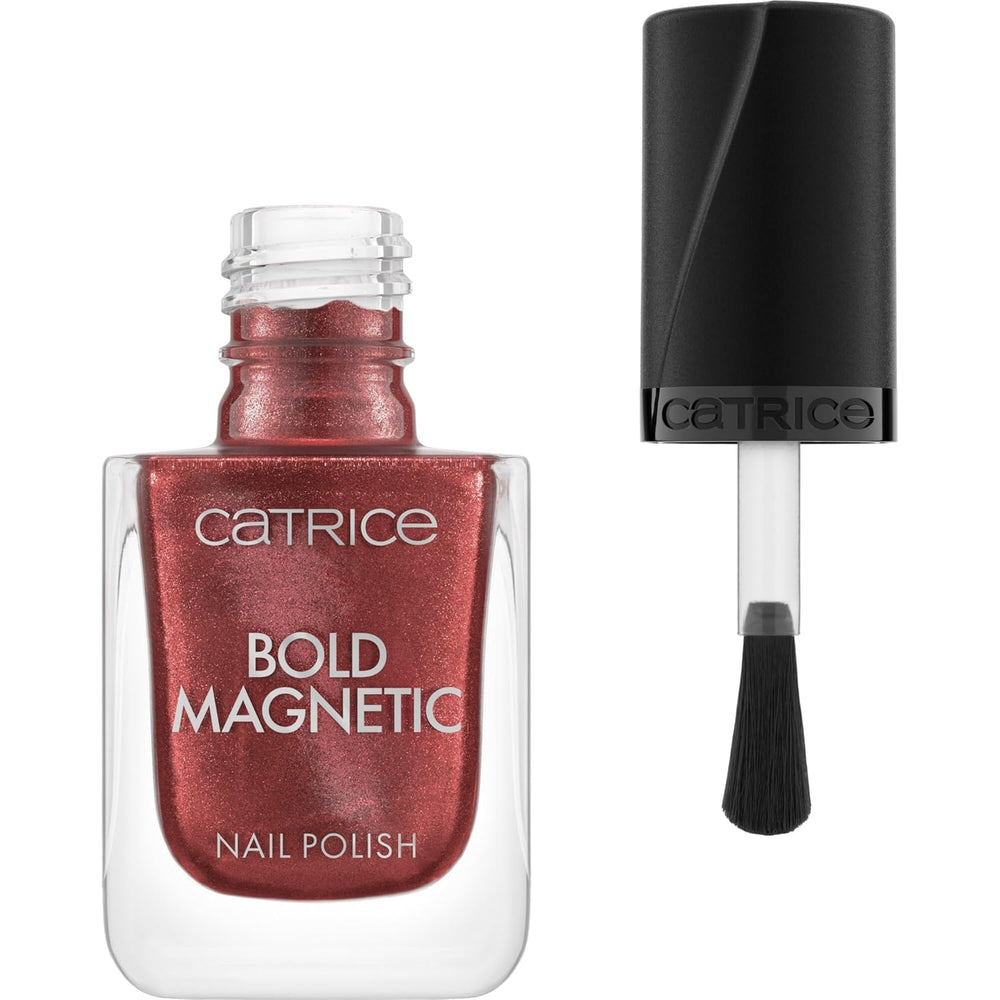 Catrice Bold magnetisk neglelak, nr. 030, guld, metallisk, vegansk, mikroplastikfri, parfumefri, parabenfri, 1 pakke (10,5 ml)