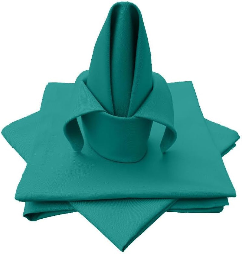 Lemos Home Șervețel de masă din țesătură de înaltă calitate 4 bucăți 100% bumbac Colecție Concept, culoare și dimensiune selectabile (Set de 4 șervețele din țesătură - 45X45Cm, roșu)