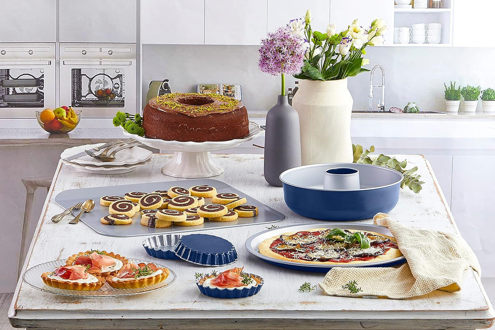 , XBake line, bradepande til 12 muffins, stål med belægning Forme og bageplader Naty Shop