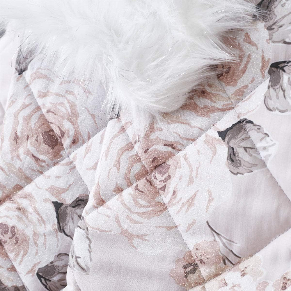 Catherine Lansfield Canterbury sengetæppe, let pleje, Blush, sengetæppe - 220X230Cm Senge og tæpper Catherine Lansfield