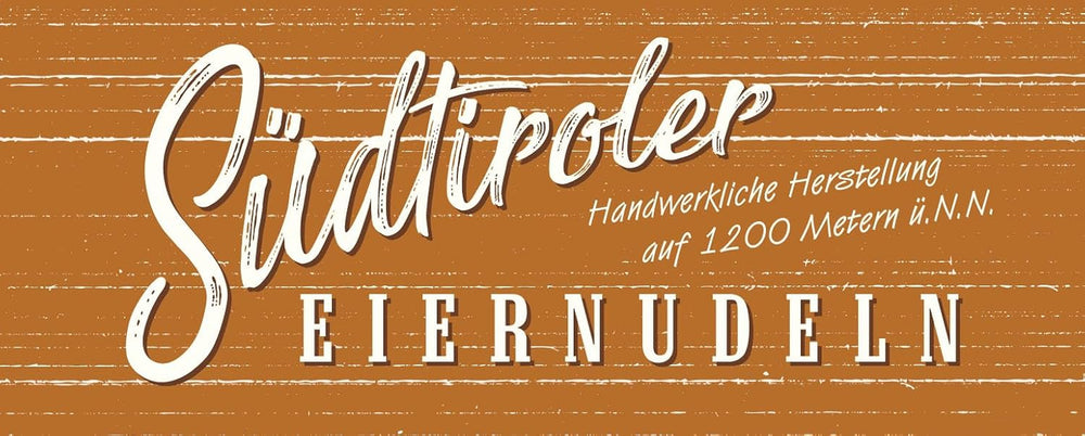 BioGourmet båndnudler med Schüttelbrot fra Sydtyrol (BGB) | Saltede ægnudler med smag og ægte pletter fra Sydtyrol | 1 x 250g Bio