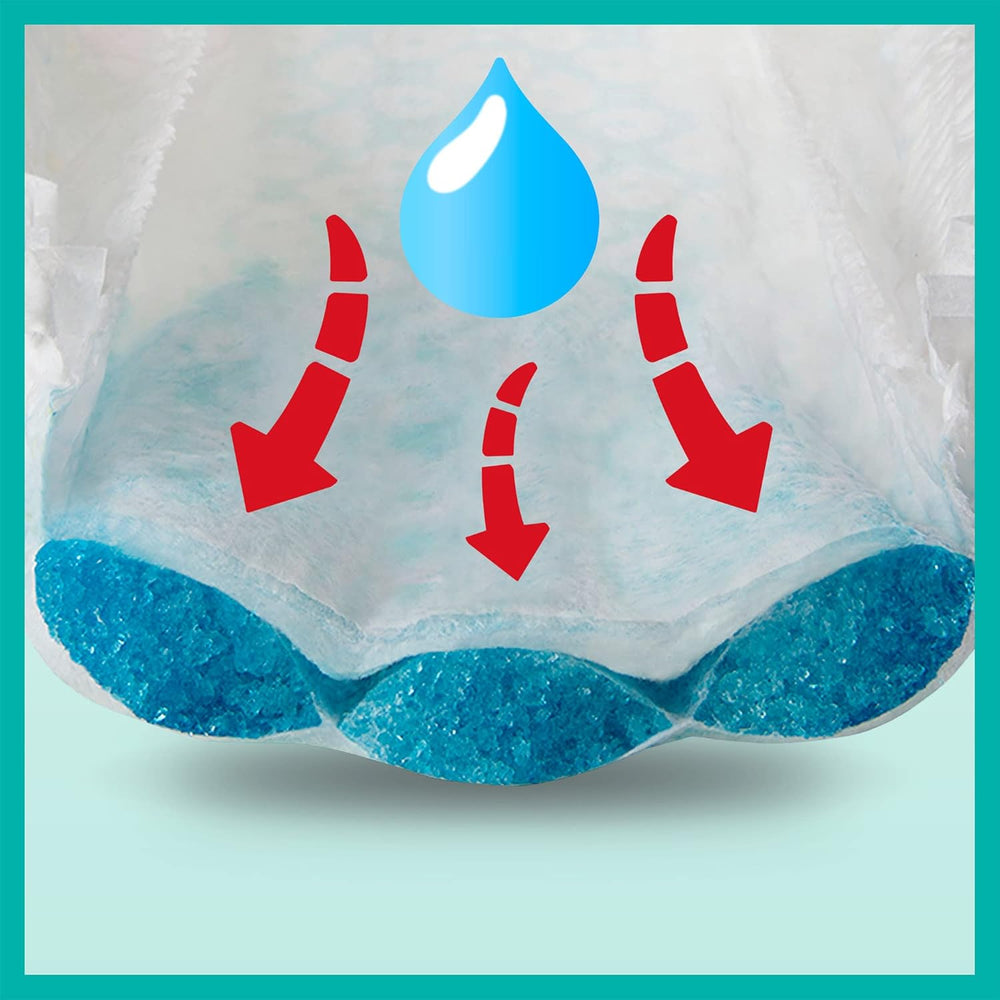 Natbukserbleer (gammel version), størrelse 5, 22 stykker, 12 kg-17 kg (pakke med 2)