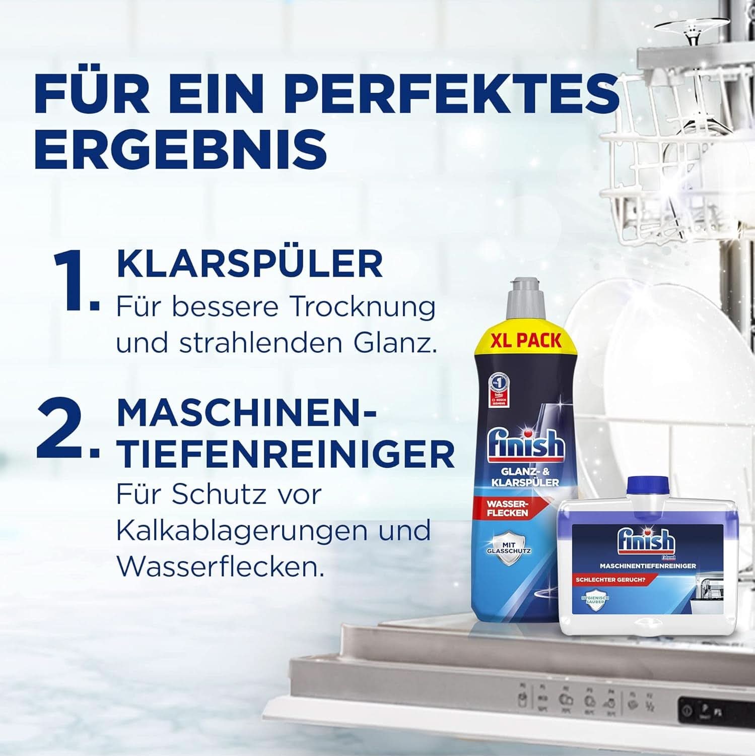 Finish Classic pulveropvaskemiddel - fosfatfrit opvaskemiddel - 6,5 kg stor pakke (5 x 1,3 kg) Naty Shop køkkenopvaskemidler