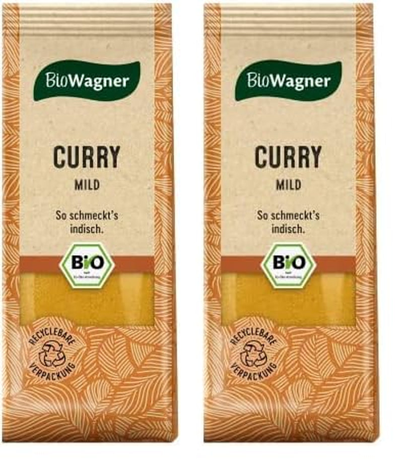 BioWagner - Bio Ras el Hanout, Gewürzmischung für orientalische und arabische Gerichte, ideel til Couscous, Tajine eller Hummus, naturbelagte Bio-Zutaten, genanvendelig Verpackung, 50 g