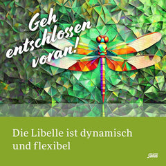 Salus - Ceai Krafttier - Libelula curajoasă - 1X 15 pliculețe filtru (24 g) - Ceai de plante cu aromă de lămâie - Cu sunătoare - Aromatizat - Bio