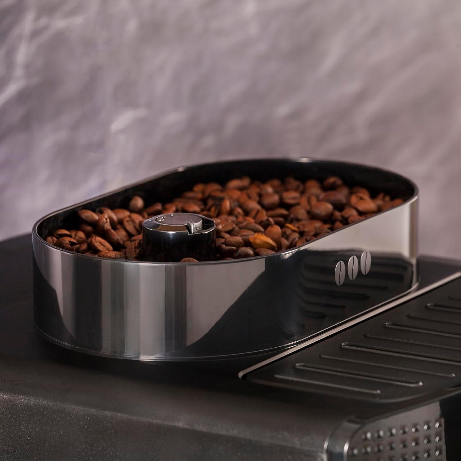 Espressor Krups Roma EA81M8 1,7 l, 3 setări de temperatură, 3 texturi de cafea măcinată, Negru