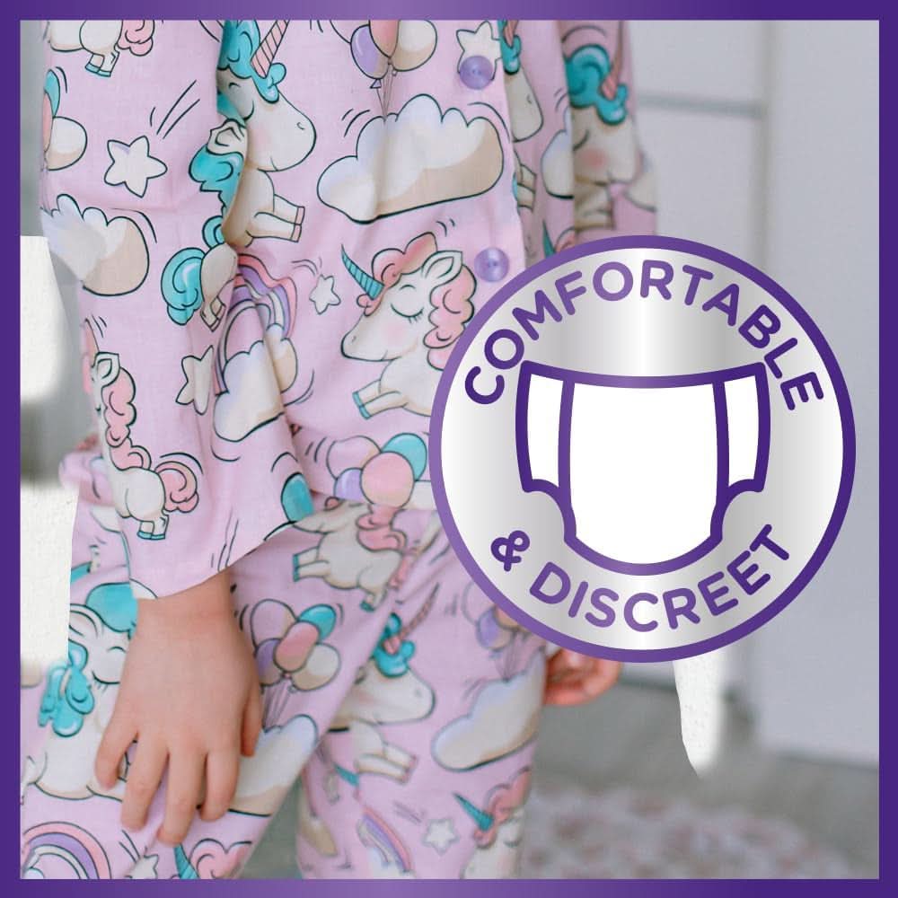 Huggies nattbleer, til piger 8-15 år (27-57 kg), meget absorberende, 9 stk (pakke med 2) Mor og barn Naty Shop