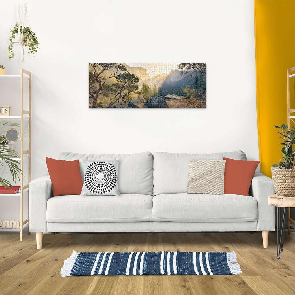 Ravensburger Puzzle 15083 - Yosemite Park - puzzle jigsaw de 1000 de piese pentru adulți și copii de peste 14 ani în format panoramic Puzzle Naty Shop