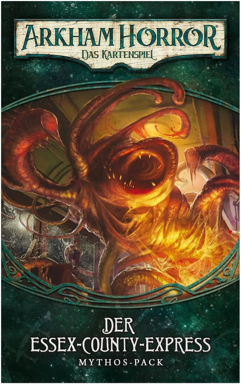 Fantasy Flight Games, Arkham Horror: LCG, Core Game, Expert Game, Card Game, 1-4 spillere, i alderen 14+, 45+ minutter, tysk, flerfarvet, farverigt