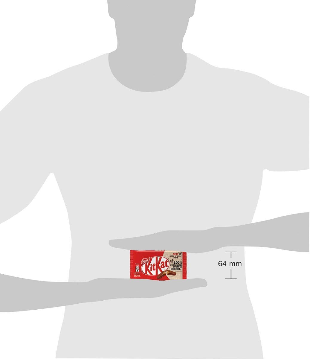 Nestlé klassiske chokoladebarer, sprøde mælkechokoladestænger, pakke med 48 (24 x 41,5 g)