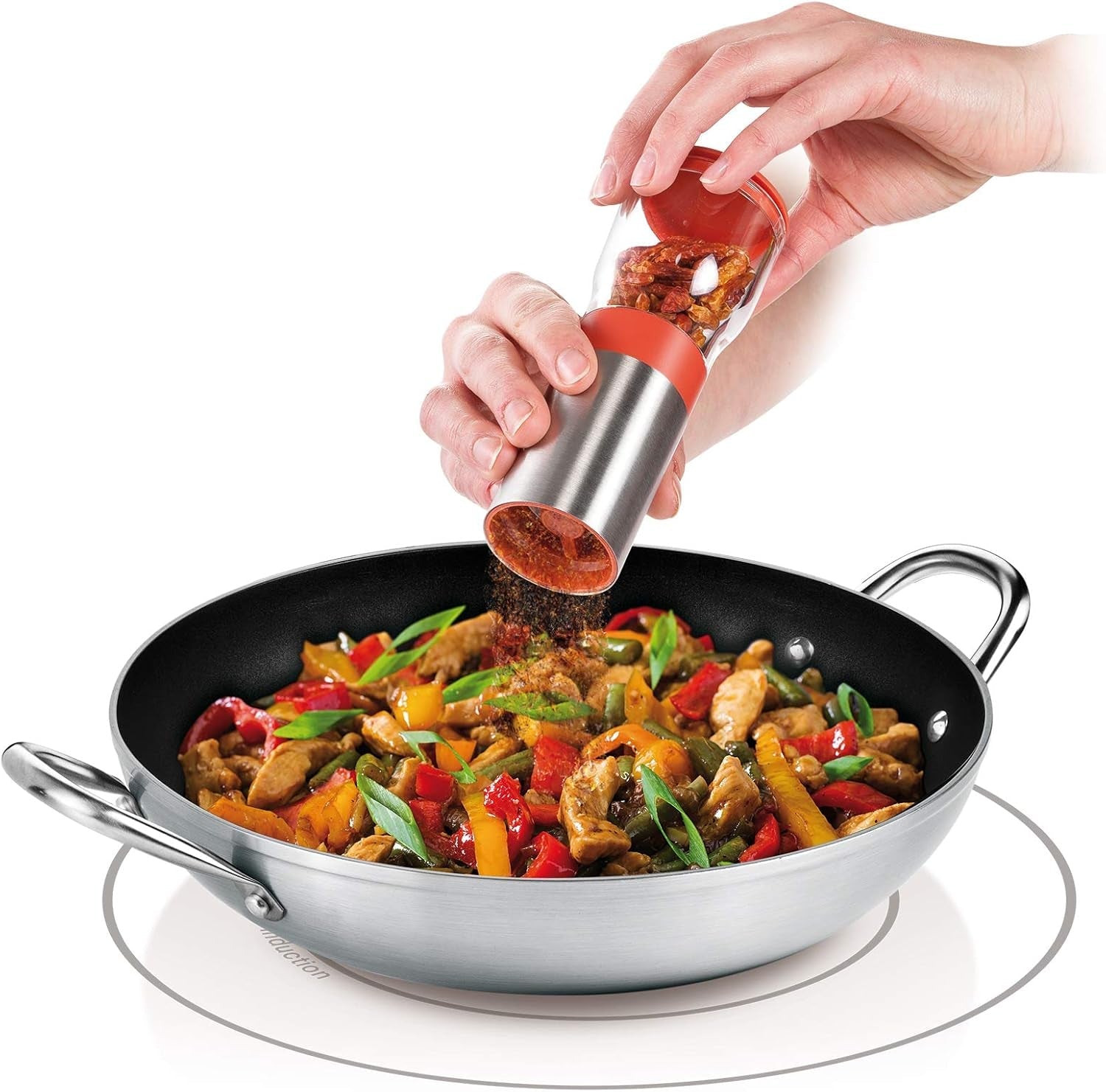 Peberkværn Med rivejern i rustfrit stål Rasnites and Slicers Naty Shop