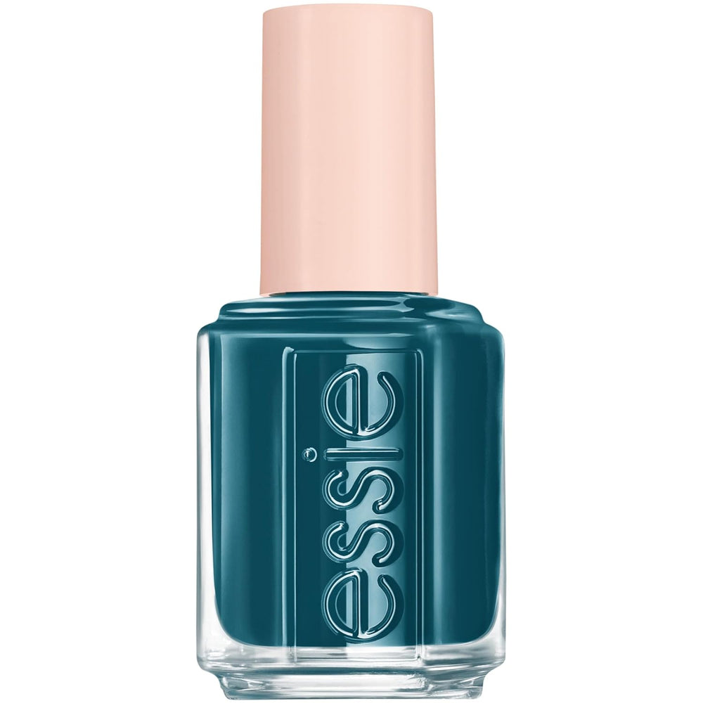 Essie langtidsholdbar neglelak med cremet finish, kort tørretid og lav chipping, vegansk formel, LOVE by Essie, farve: No. 200 doin' my best, dyb grøn, 1 x 13,5 ml