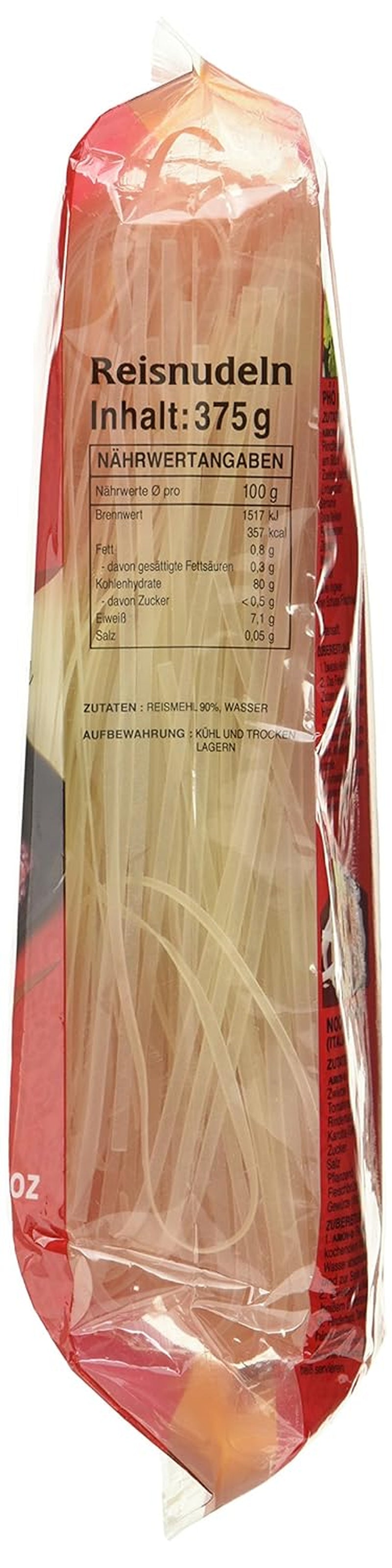 Aroy-D Risnudler Glutenfri 3 mm pakker (1 pakke x 375 g)