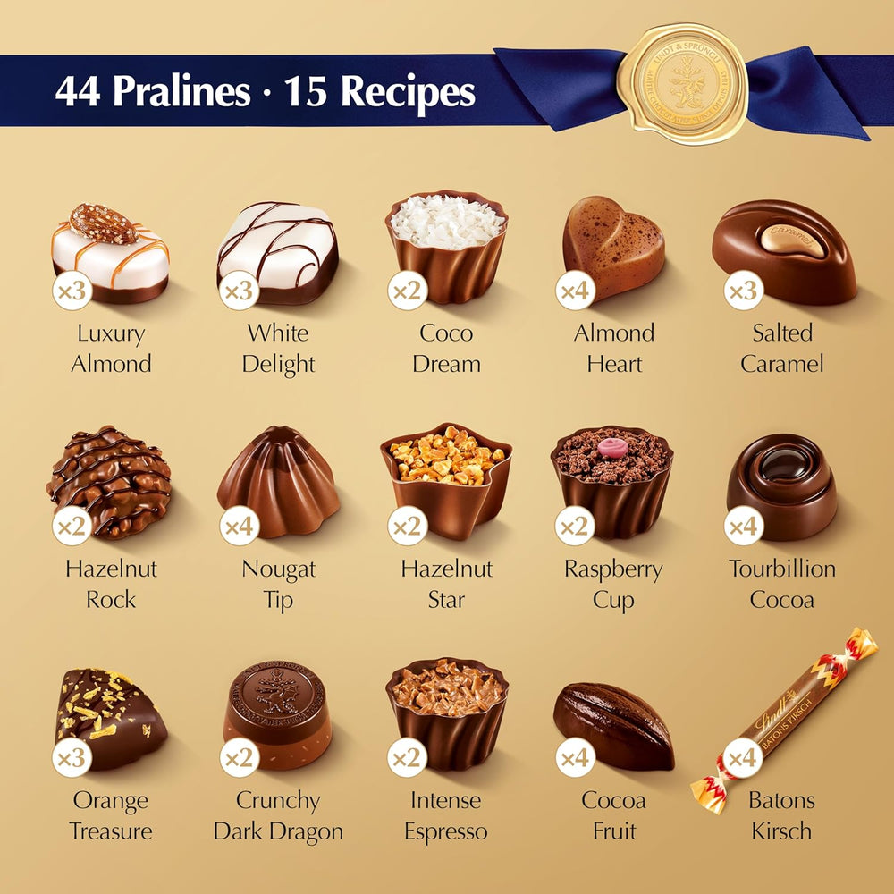 Lindt Chocolates - Swiss Luxury Selection (445 g)