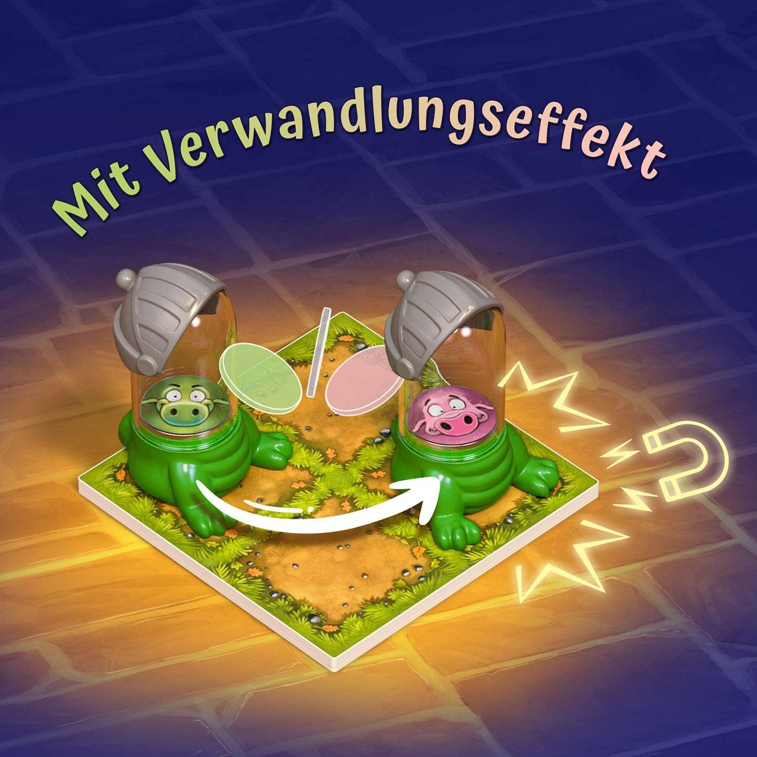 KOSMOS 681036 Raffi Raffzahn Jewel Hunt, spændende spil for børn med magnetisk dragefigur, brætspil til 2-4 børn i alderen 6+ eller hele familien