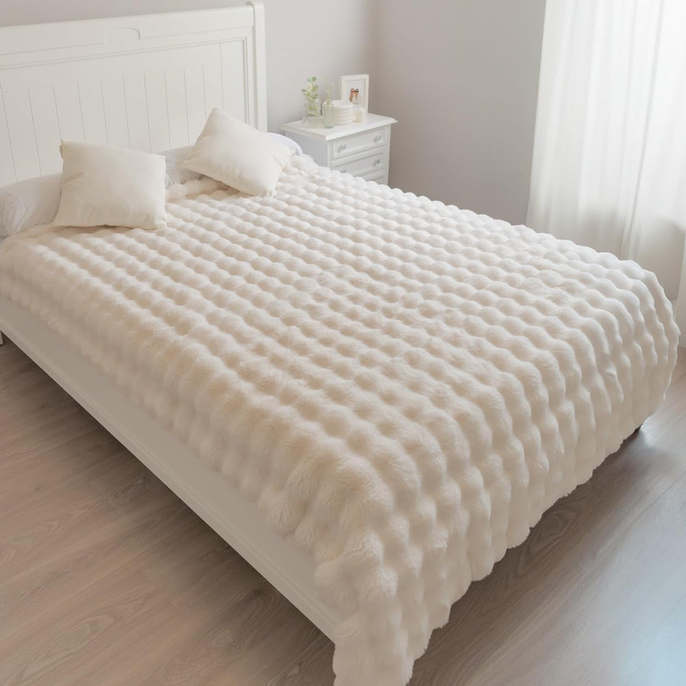 Flamingueo hyggetæppe - termisk tæppe, vægtetæppe, polyester, sofatæppe, værelsesindretning, fleecetæppe, varme, senge, tæppe, vintertæppe Senge og tæpper Besuche den Flamingueo-Store