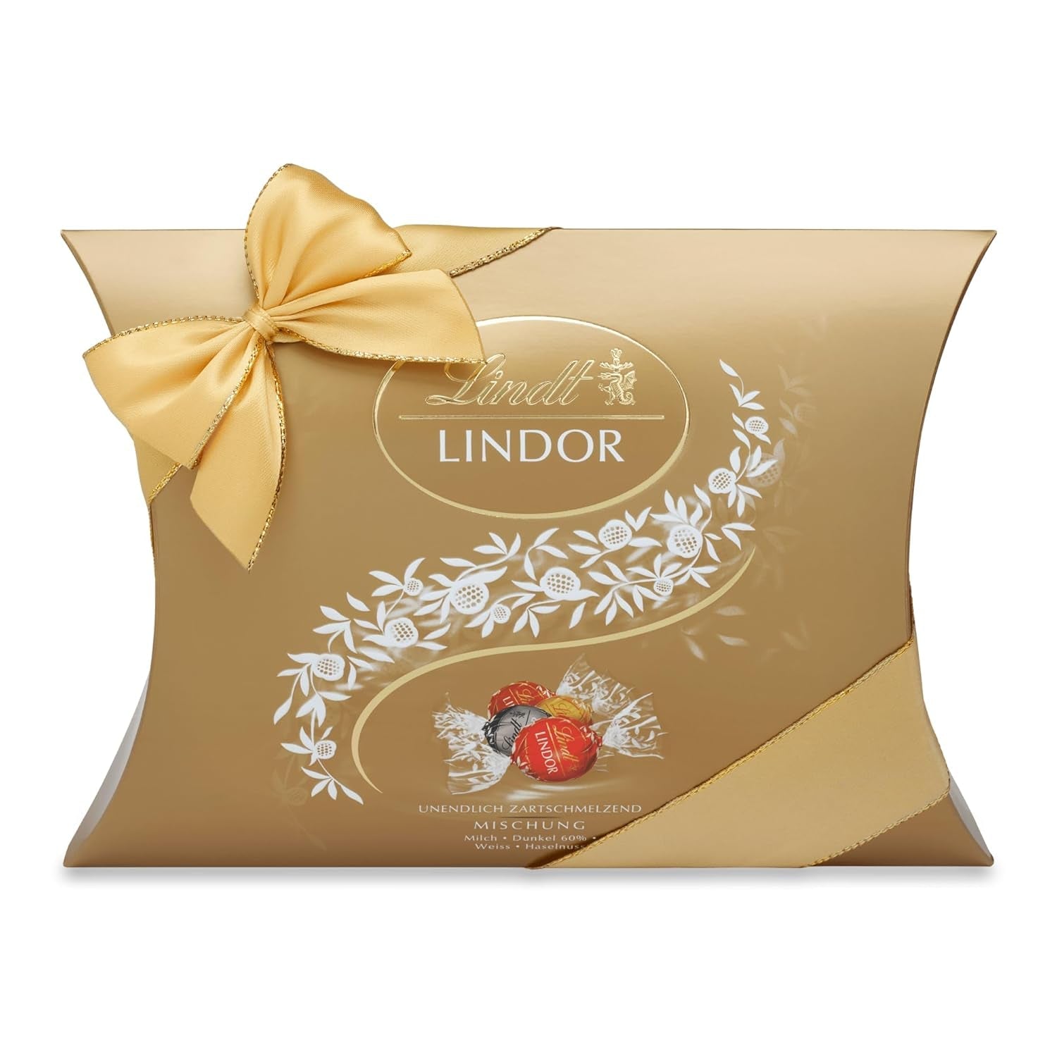 Mix de bile LINDOR de ciocolată Lindt, diverse sortimente Bomboane de Ciocolata Naty Shop 322 grame Mix