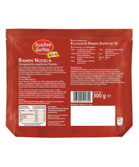 Bamboo Garden - Forkogte Ramen Nudler | Klar på 2 minutter | Veganere | 300 g i en pose