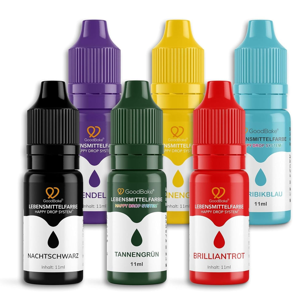 Colorant alimentar roz Goodbake (11 ml) – Colorant alimentar intens – Culoare foarte concentrată – Pentru colorarea prăjiturilor, fondantului, cremei de unt, băuturilor, slime-ului și multor altor obiecte. 100% vegan