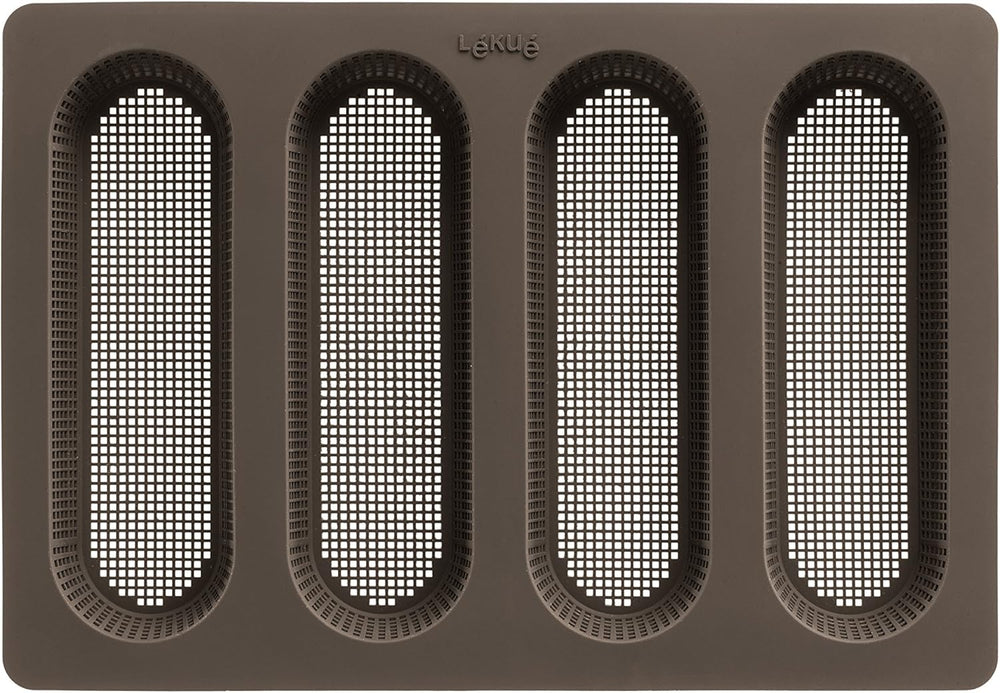 Lékué-Brotbackset, silikone, brun, 30 x 25 x 15 cm (3000085SURM017)