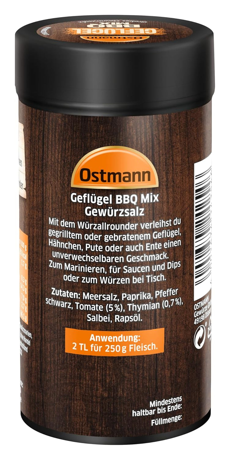 BBQ Mix Geflügel groft Gewürzsalz