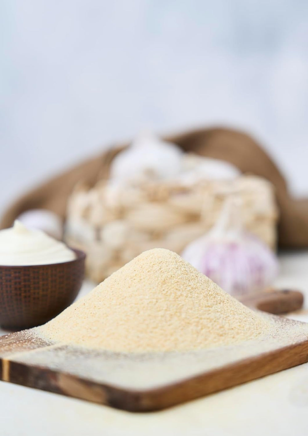 Fuchs Gewürze - Hvidløg granuleret - würzig-zwiebliger Geschmack für Tzatziki, Knoblauchbutter eller Gemüsegerichte - naturlige ingredienser - 85 g i wiederverwendbarer, genbrugsbarer Dosis