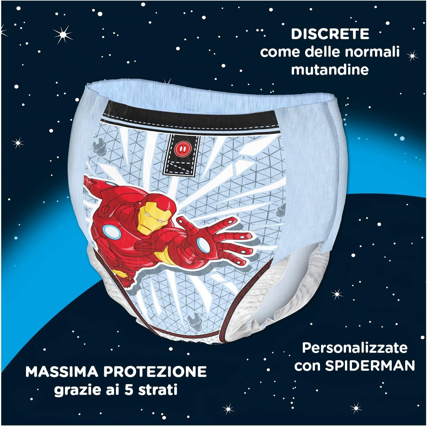 Huggies Jumbo Boy bleer 17-30 kg, 16 stk