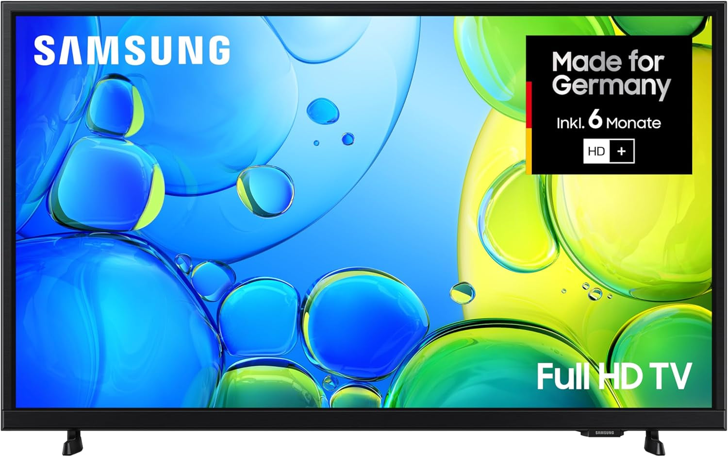 Televizor LED cu ecran plat Samsung Full HD F6009F de 32 inch (81 cm), tehnologie PurColor, HDR, urmărire obiecte, Sound Lite, securitate Knox, Tizen cu interfață unică, Smart TV, conținut gratuit nelimitat