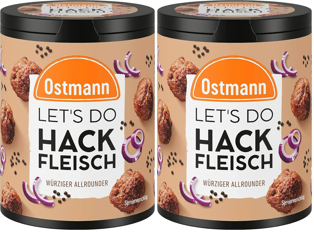 Ostmann Gewürze - Let's Do Fisch Allrounder | Gewürzsalz für Bratfisch, Flammlachs und Meeresfrüchte | Würziger Allrounder med sennep, citron og dild | 85 g i Metalldose genbrugsbar