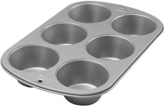Wilton 445291 445291 Jumbo muffinform, non-stick belægning, 6 huller, 4,5 X 22,2 X 34,2 cm, stål Bageforme og plader Naty Shop