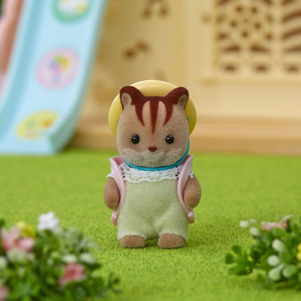 Sylvanian Families 5406 Walnut Squirrel Baby - Dukkehusfigurer Naty Shop Dukker