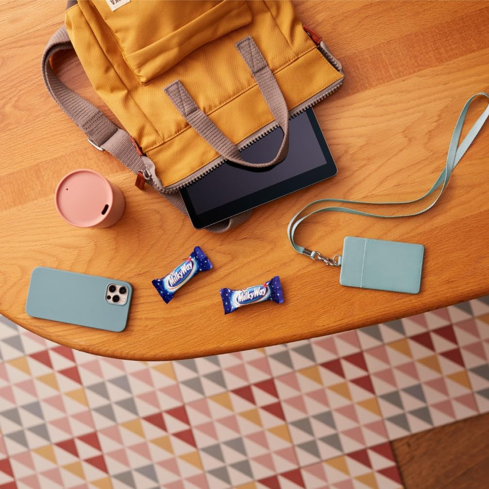 Mini bulk chokoladepakke, minichokoladebarer med nougatcremekaramel, 227 g, chokoladegaveidé, stor chokoladepakke