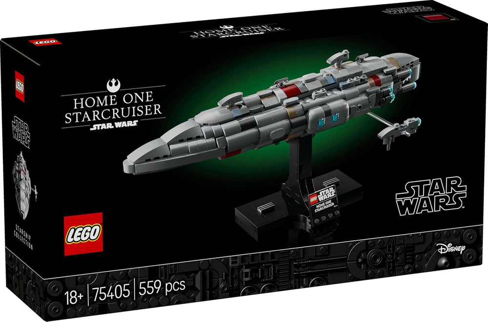 LEGO Star Wars 75405 Home One Starcruiser fra Return of the Jedi - Stjerneskibsmodel - Fantasy- og samlingssæt til at bygge og vise - Gave til voksne og teenagefans Byggesæt Besuche den LEGO-Store