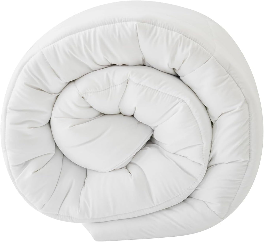 Plapumă Good Nite Plapumă pentru toate anotimpurile 155X220 Cm Plapume 4 anotimpuri Plapumă din microfibră Plapumă pentru patru anotimpuri Alb (155X220 Cm) Plapumi si pilote Naty Shop 155X220 Cm Pătură de iarnă