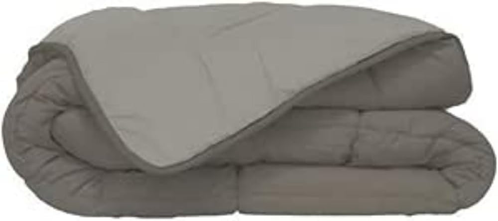 Couette CALGARY Chokolade/Corail 140 Dyner og dyner Naty Shop 260X240X1 cm