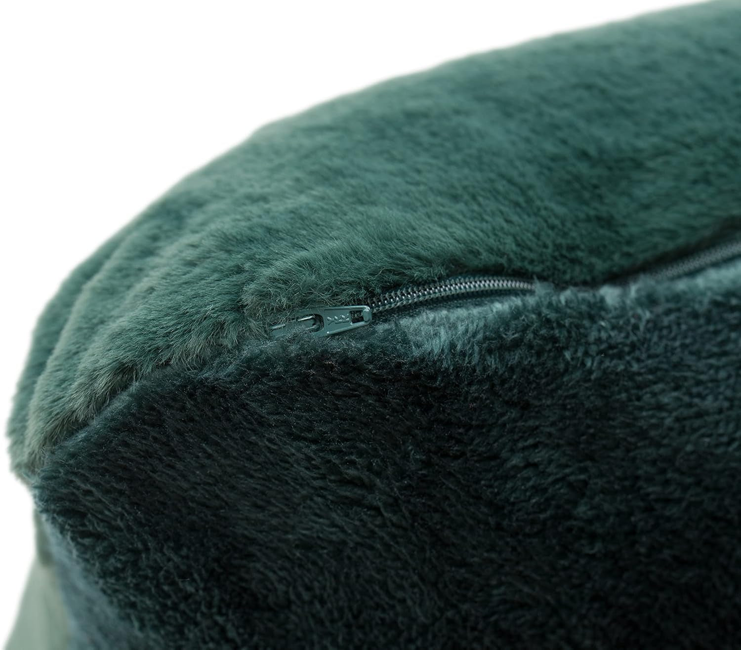 Gözze - Komfortabelt pudebetræk, Merino Feeling, 50X50 Cm - Mørkegrønne senge og tæpper Besuche den Gözze-Store