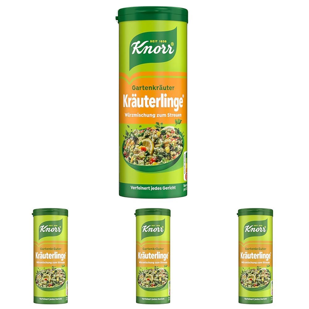 Knorr Kräuterlinge Italienische Kräuter Würzmischung zum Streuen für Pasta, Gemüse eller enen Salat 60 g