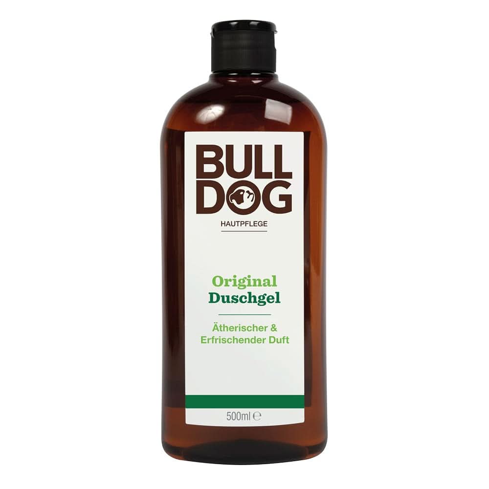 BULLDOG, Shower gel til mænd med citron og bergamot, 500 ml Brusebad og bad Naty Shop 500 ml Original