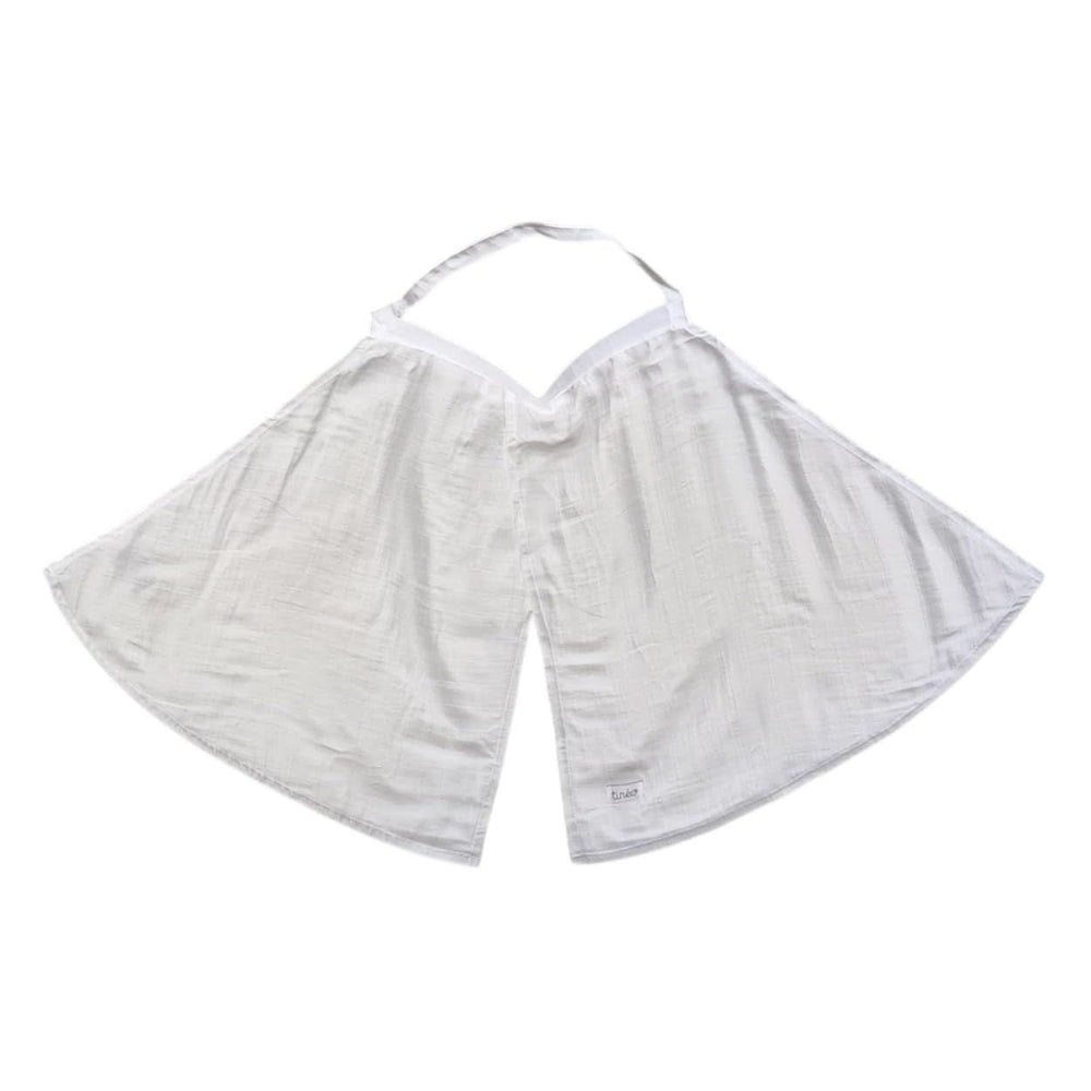 Ammehåndklæde, hvidt Tilbehør Mad og Amning Bebe Naty Shop