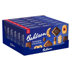 Bahlsen Favourite Collection S, pachet de 6, mix crocant pentru biscuiți și napolitane cu lapte și ciocolată neagră (6 x 161 g / 966 g)