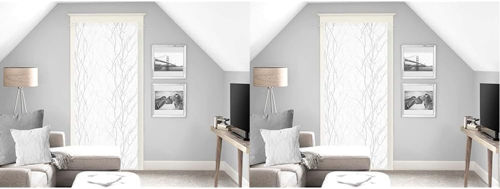 Soleil D'Ocre Liane Bise-Bise, Poliester, Alb, 70 X 200 Cm Plapumi si pilote Naty Shop Alb 70 X 200 Cm (pachet de 2)